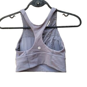 Lululemon size 4 Wunder Train Long-Line Bra